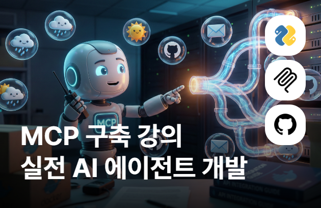 MCP 마스터 클래스: 단절된 LLM을 넘어 깃허브부터 자피어까지 연동하는 AI 에이전트 자동화