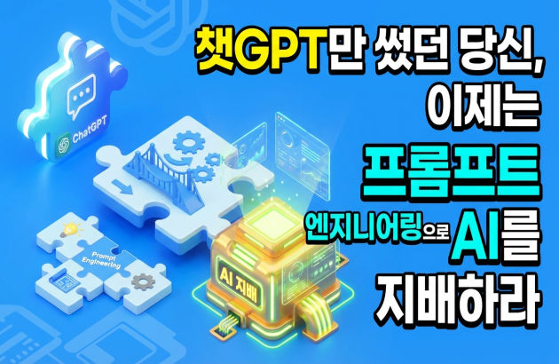 챗GPT만 썼던 당신, 이제는 프롬프트 엔지니어링으로 AI를 지배하라