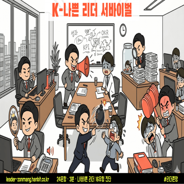어느 리더의 '나쁨 유형' 진단 결과